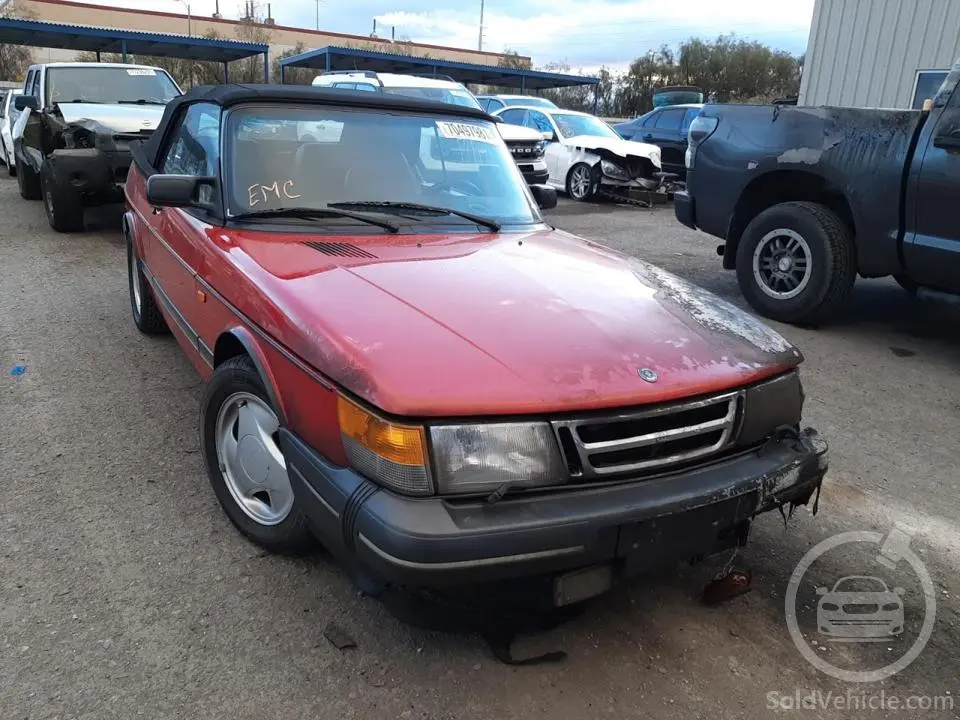 YS3AL76L5R7000997 Saab 900 1994 Red 2.0L 4