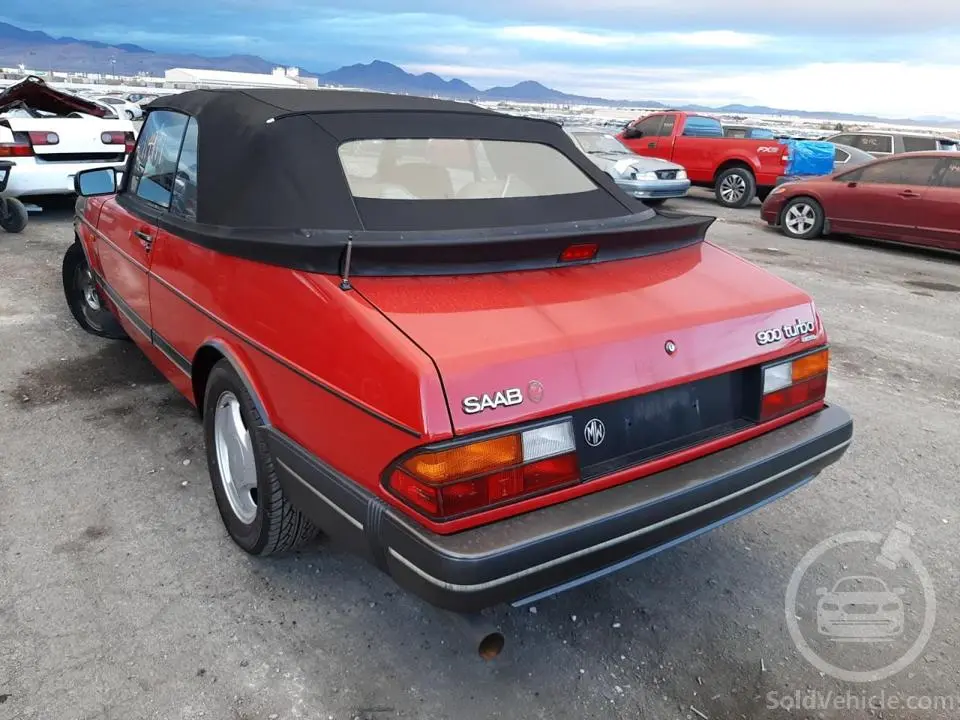 YS3AL76L5R7000997 Saab 900 1994 Red 2.0L 4