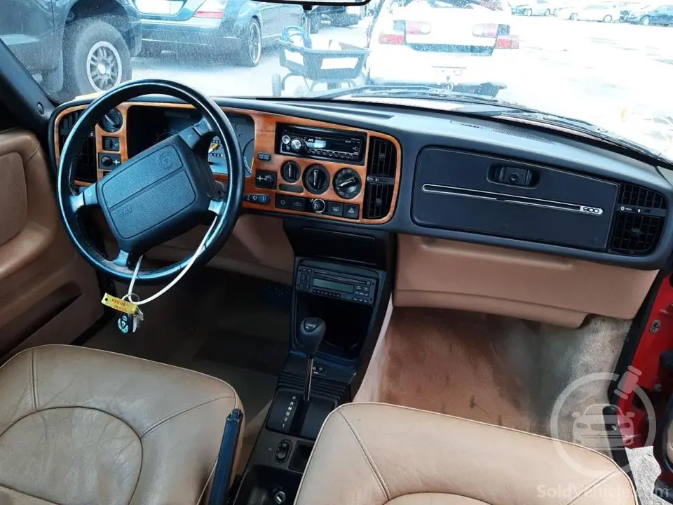 YS3AL76L5R7000997 Saab 900 1994 Red 2.0L 4