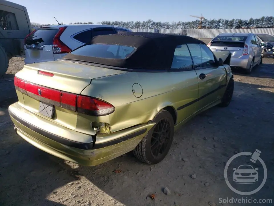 YS3DD78B1W7001963 Saab 900 S 1998 Green 2.3L 4