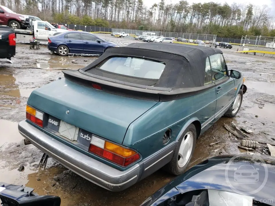 YS3AL75L8N7011746 Saab 900 1992 Green 2.0L 4