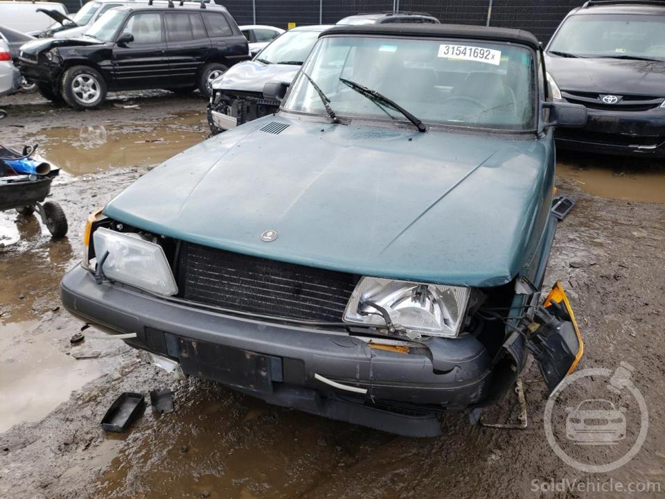 YS3AL75L8N7011746 Saab 900 1992 Green 2.0L 4