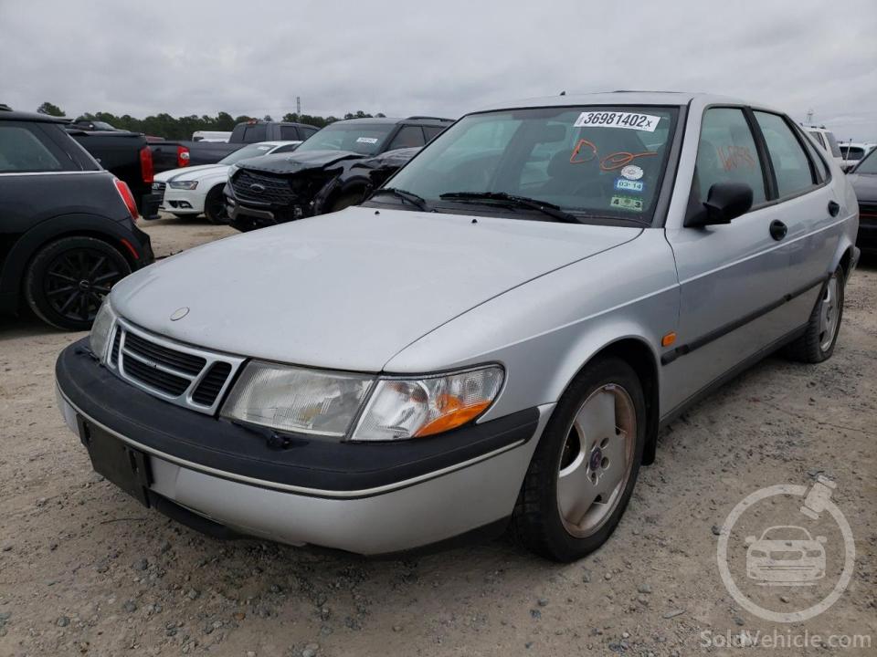 YS3DF55N3V2004856 Saab 900 Se Turbo 1997 Silver 2.0L 4