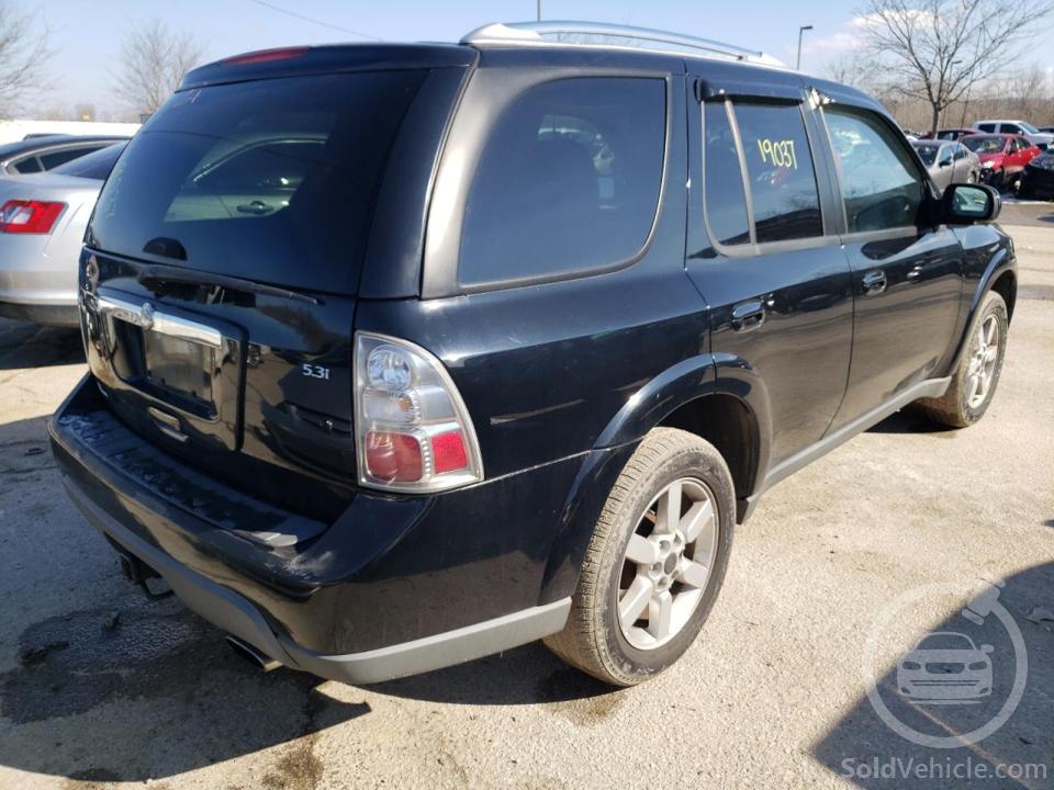 5S3ET13MX62803388 Saab 9 7 Arc 2006 Black 5.3L 8