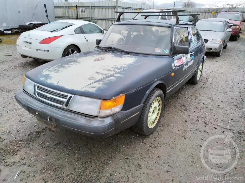 YS3AR36J6J3021407 Saab 900 1988 Blue 2.0L 4