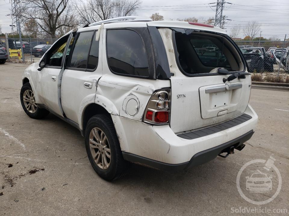 5S3ET13M162805594 Saab 9 7 Arc 2006 White 5.3L 8