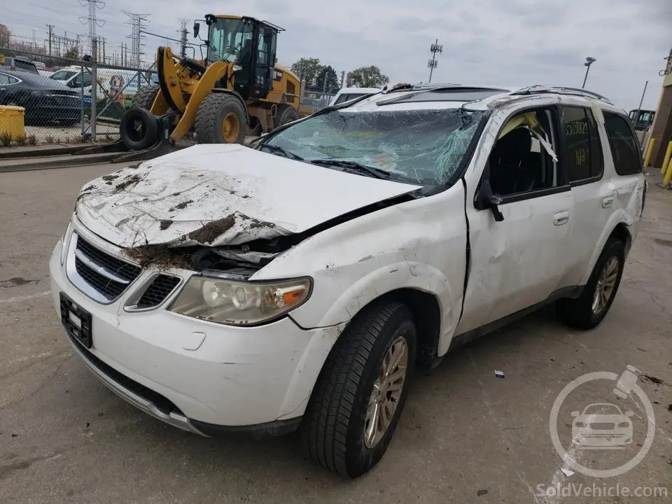 5S3ET13M162805594 Saab 9 7 Arc 2006 White 5.3L 8