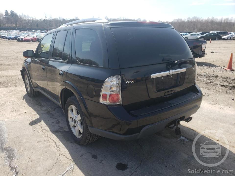 5S3ET13M972802685 Saab 9 7 5.3I 2007 Black 5.3L 8