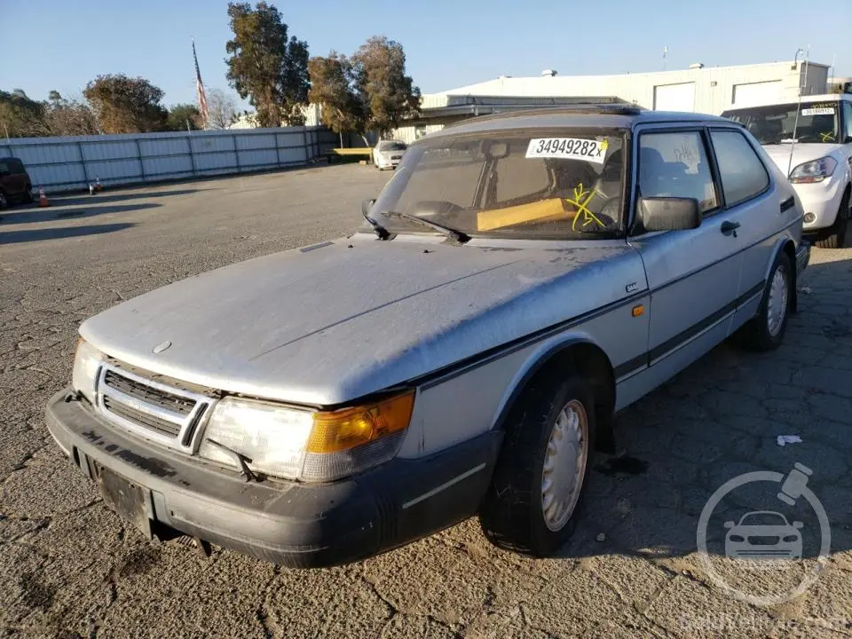 YS3AK36E5N2016038 Saab 900 Base 1992 Silver 2.1L 4