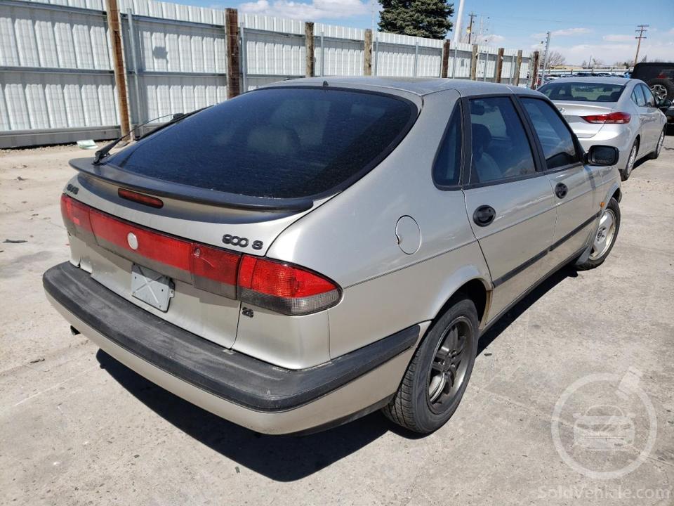 YS3DD55B6V2008976 Saab 900 S 1997 Gold 2.3L 4